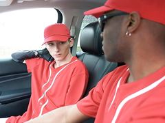 Young Twink Fucked By Black Coach After Baseball Practice